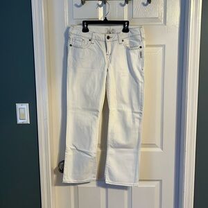 Women’s Silver Capri Jeans